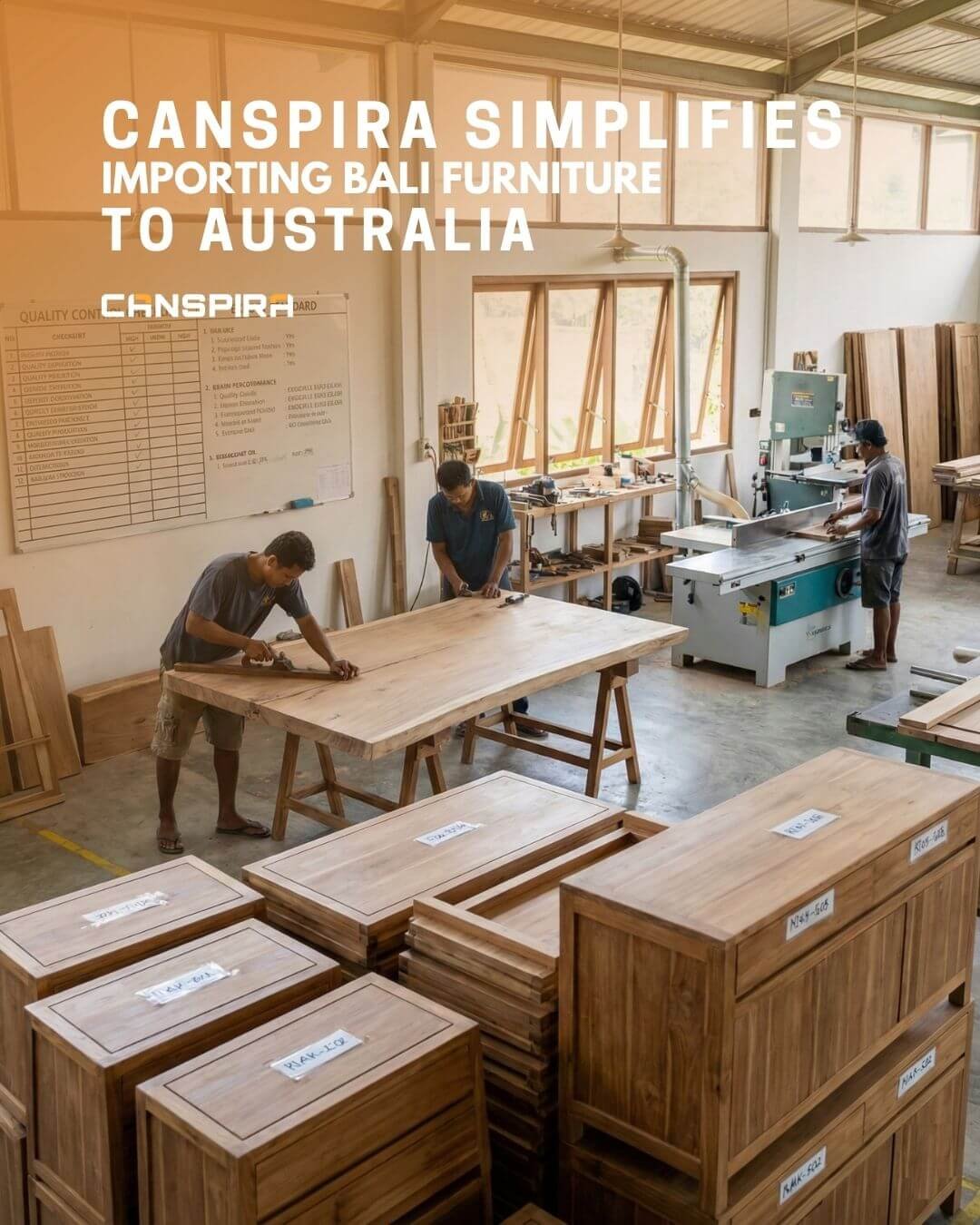 import bali furniture to australia