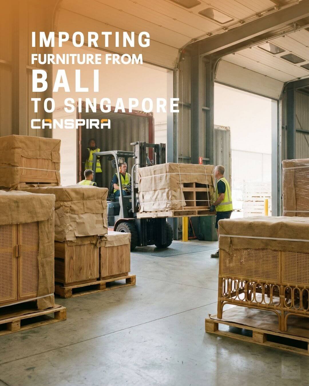 import furniture from bali to singapore