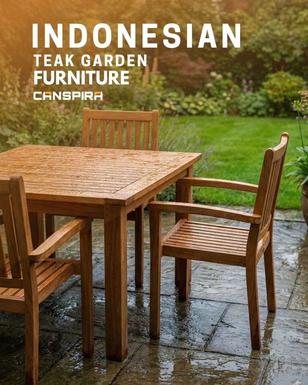 indonesian teak garden furniture