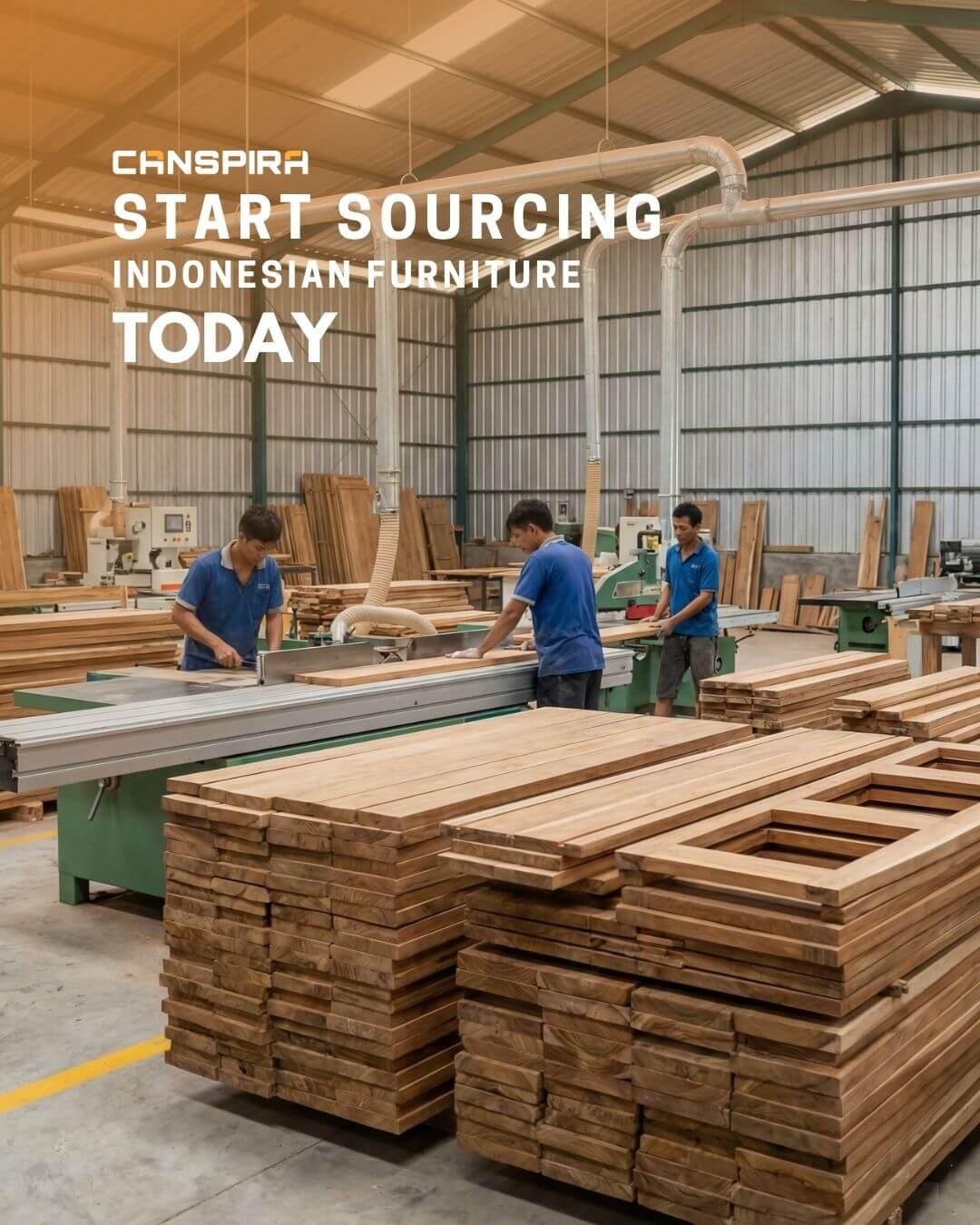 wood furniture made in indonesia