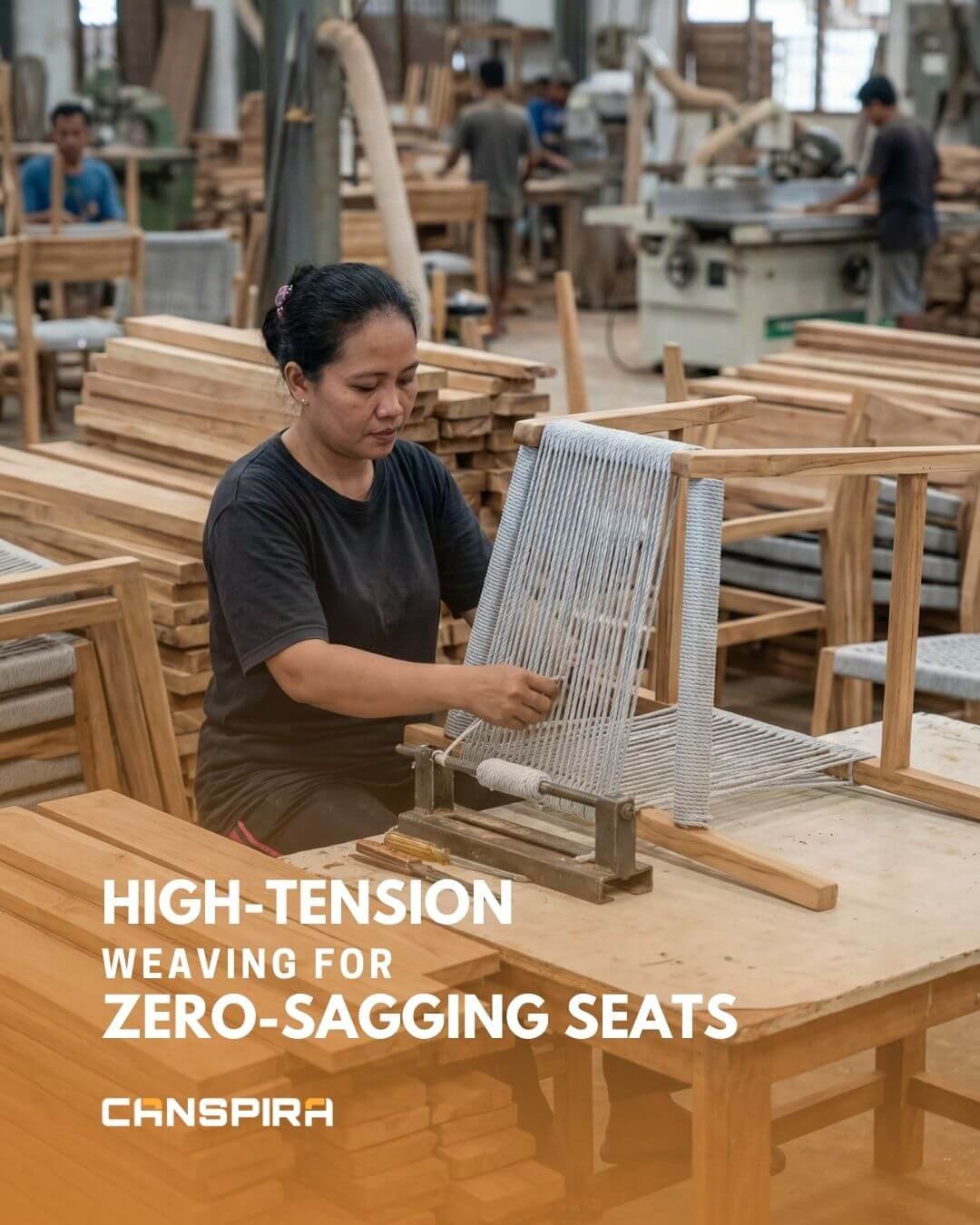  kettler cora rope dining chair