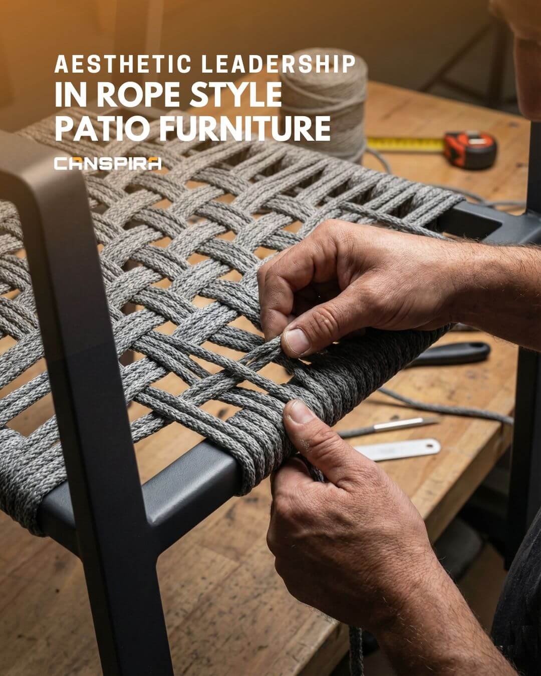 rope garden furniture