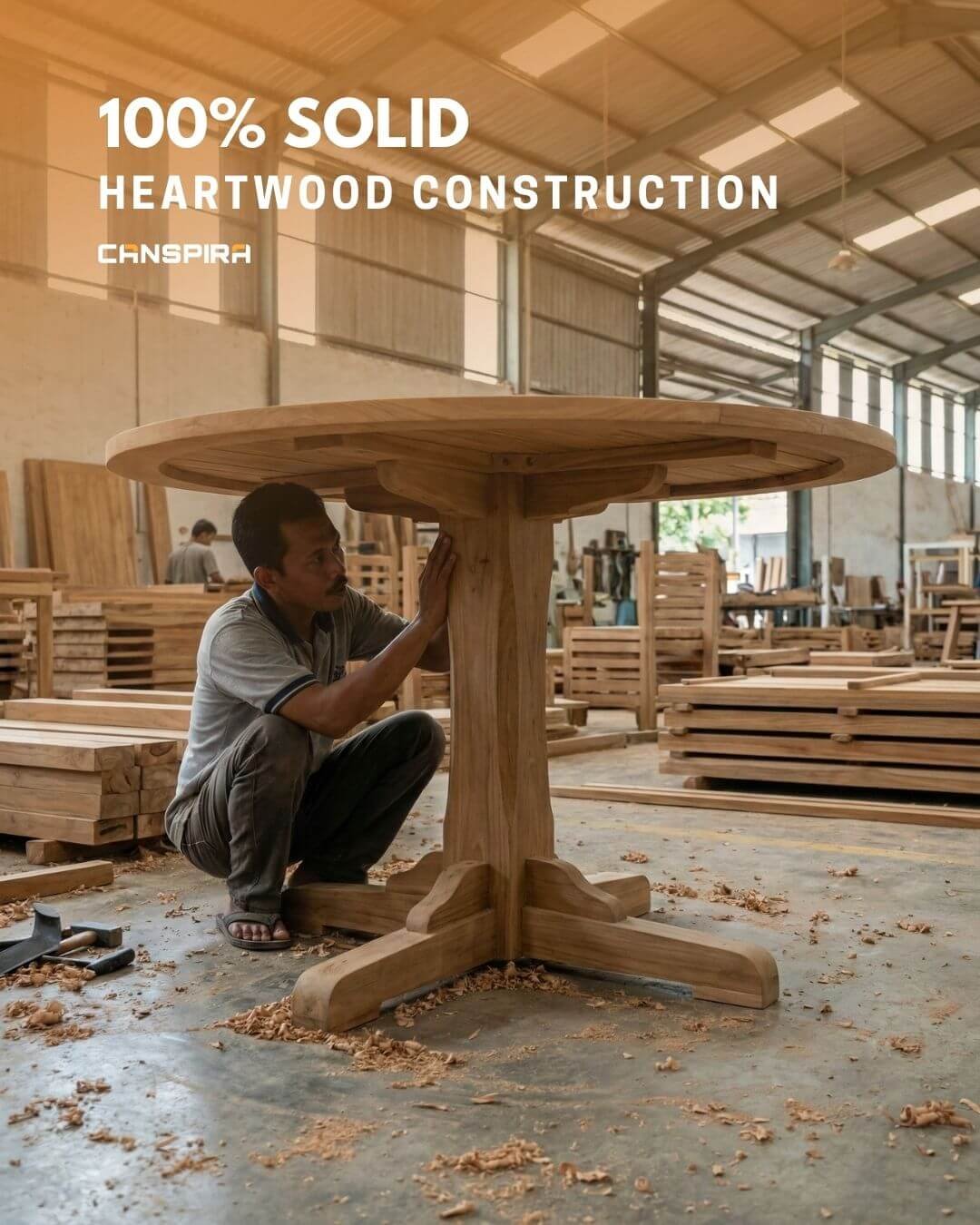 round patio table and chair set