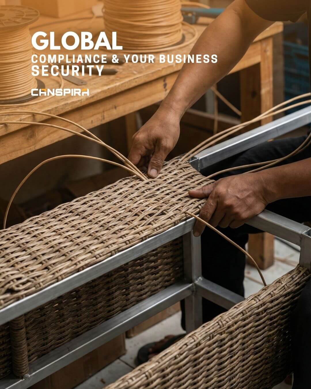 wicker storage bench outdoor