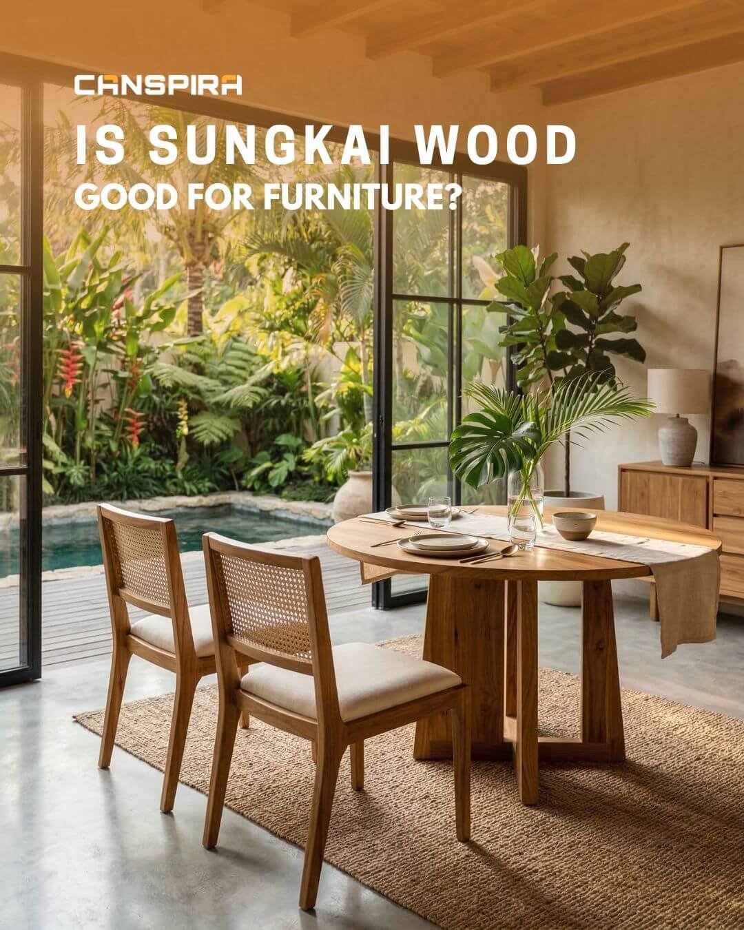is sungkai wood good for furniture