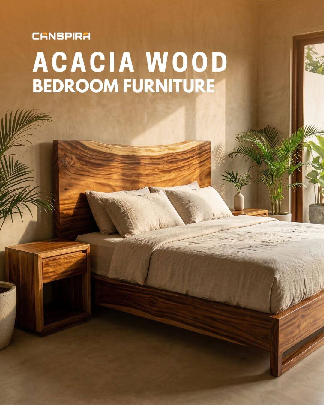 acacia wood bedroom furniture