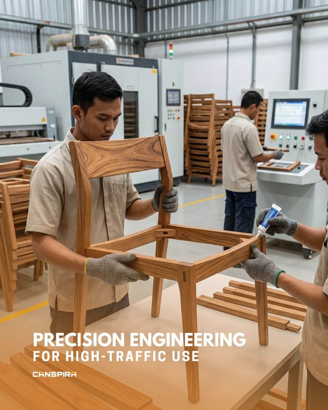 acacia wood dining chairs