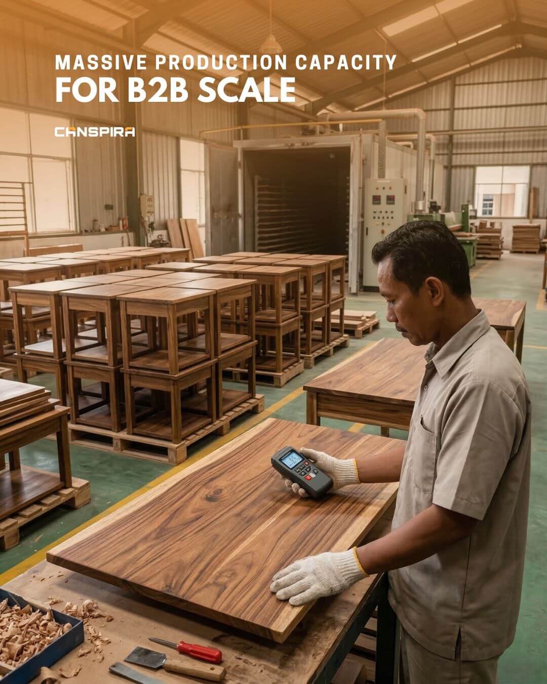 acacia wood end table