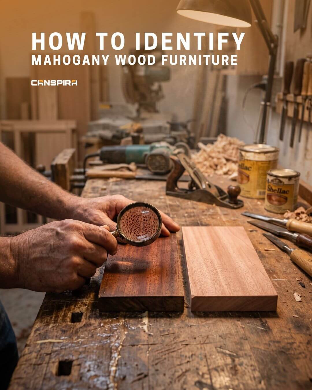 how to identify mahogany wood furniture