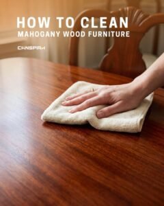 how to clean mahogany wood furniture