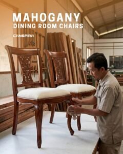 mahogany dining room chairs