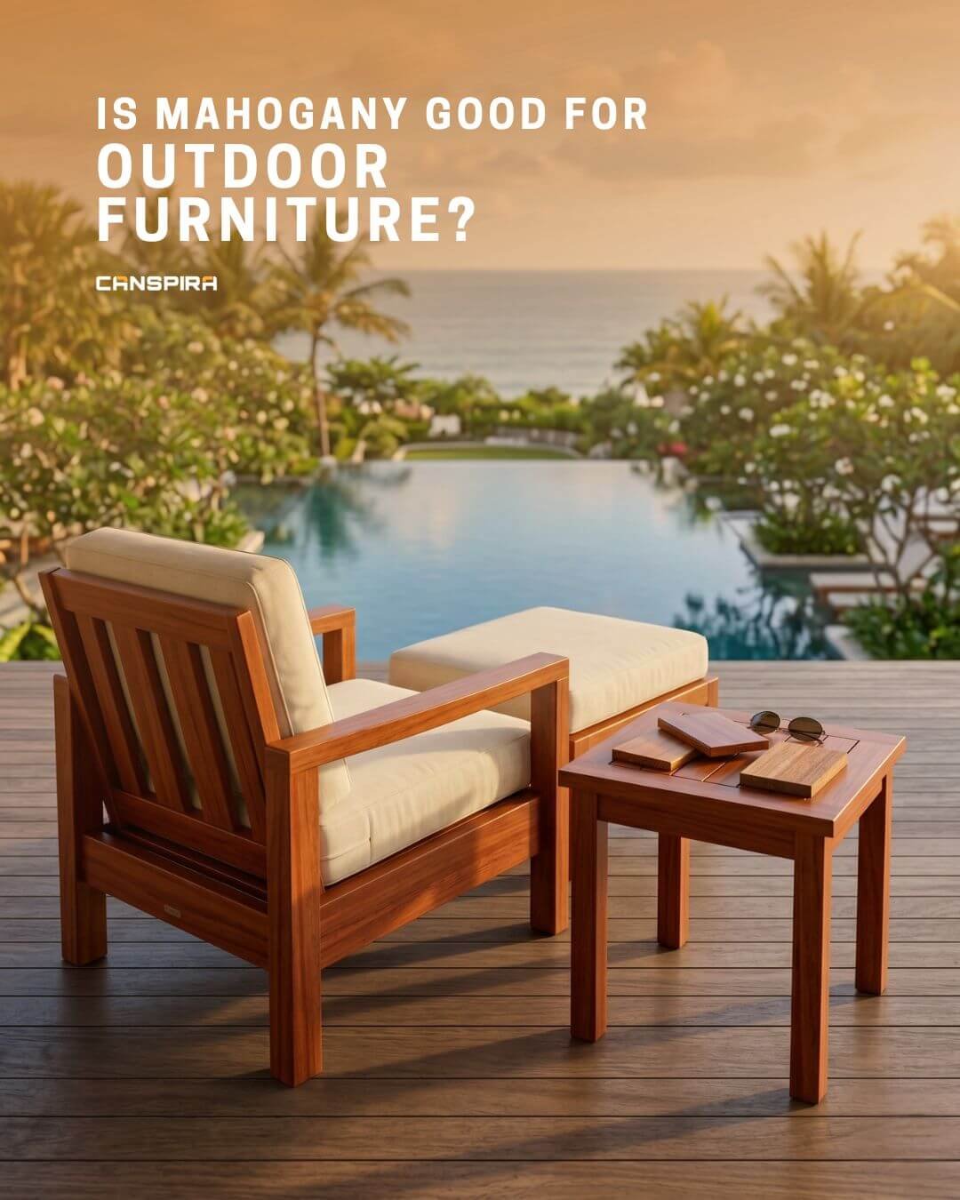 is mahogany good for outdoor furniture