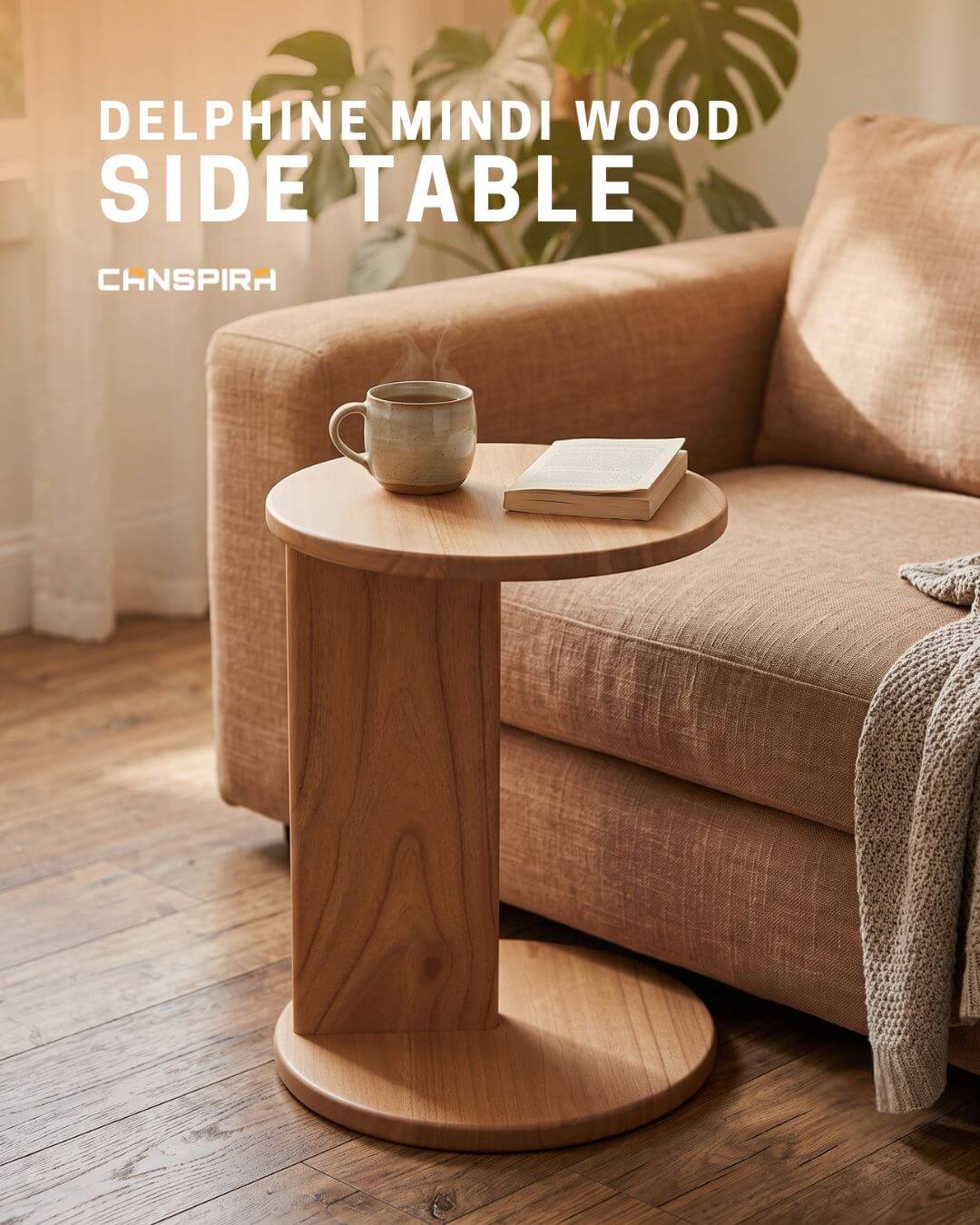 delphine mindi wood side table